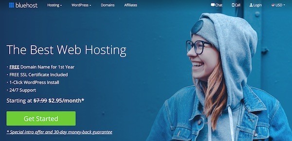 Bluehost hosting