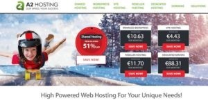 wordpress hosting a2 hosting