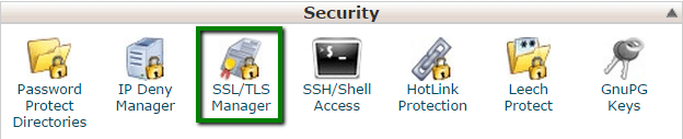 Install an SSL certificate