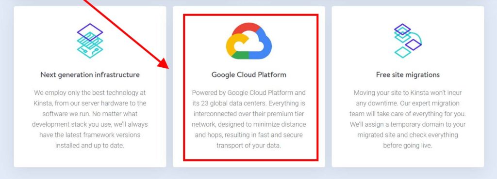 Kinsta Google Cloud Platform