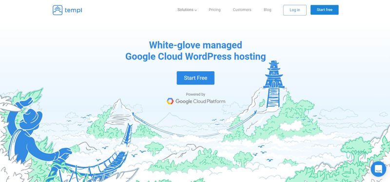 Templ.io Google Cloud Hosting